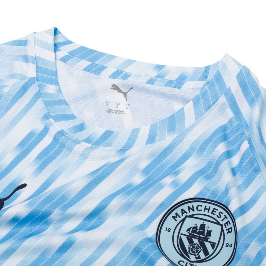 Manchester City T-shirt d'Entraînement Avant-Match - Silber Enfant