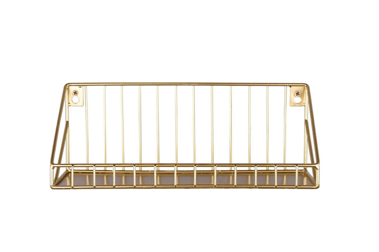 Wandregal KATJA 33 x 11 cm goldfarbig