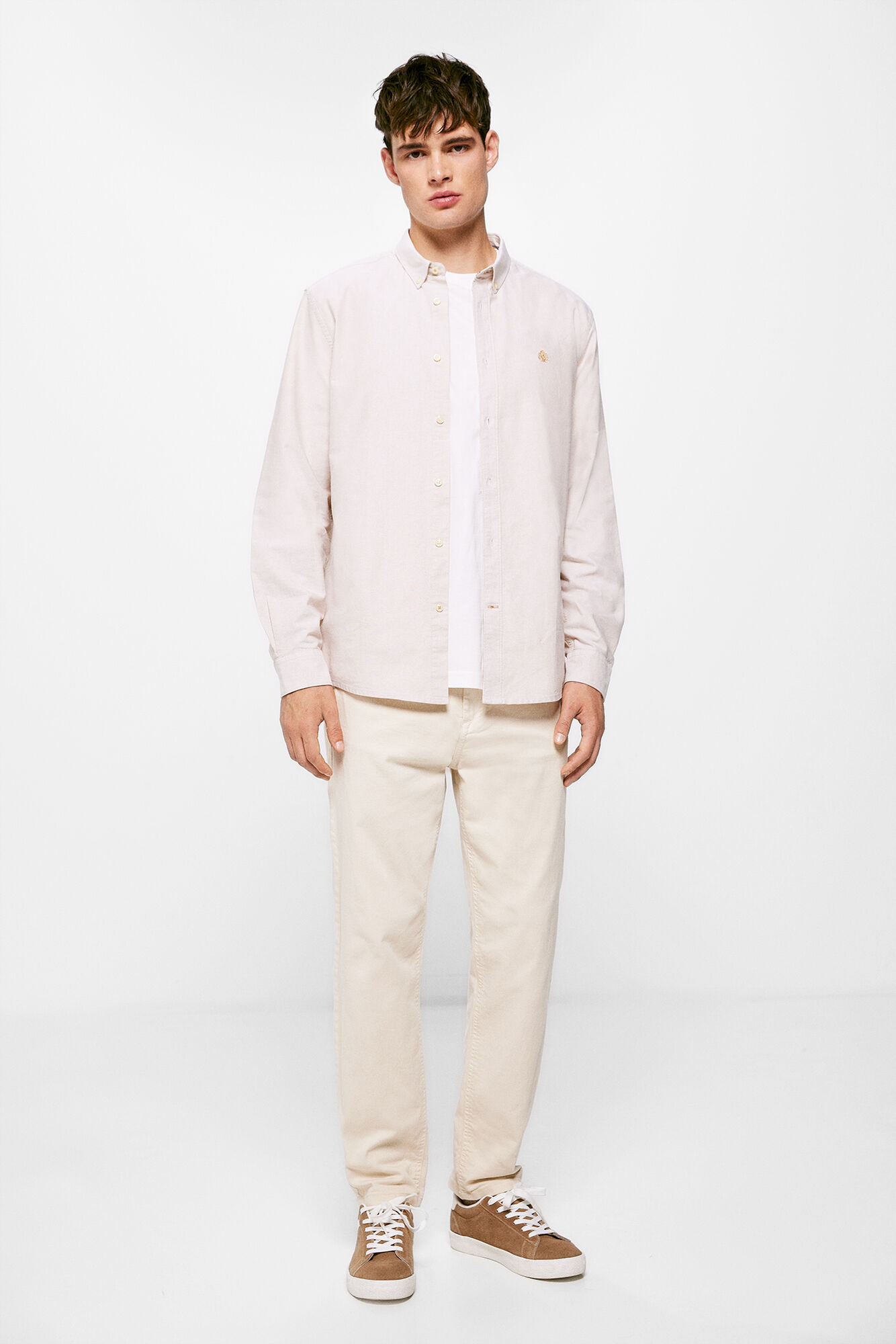 Cor da camisa Oxford