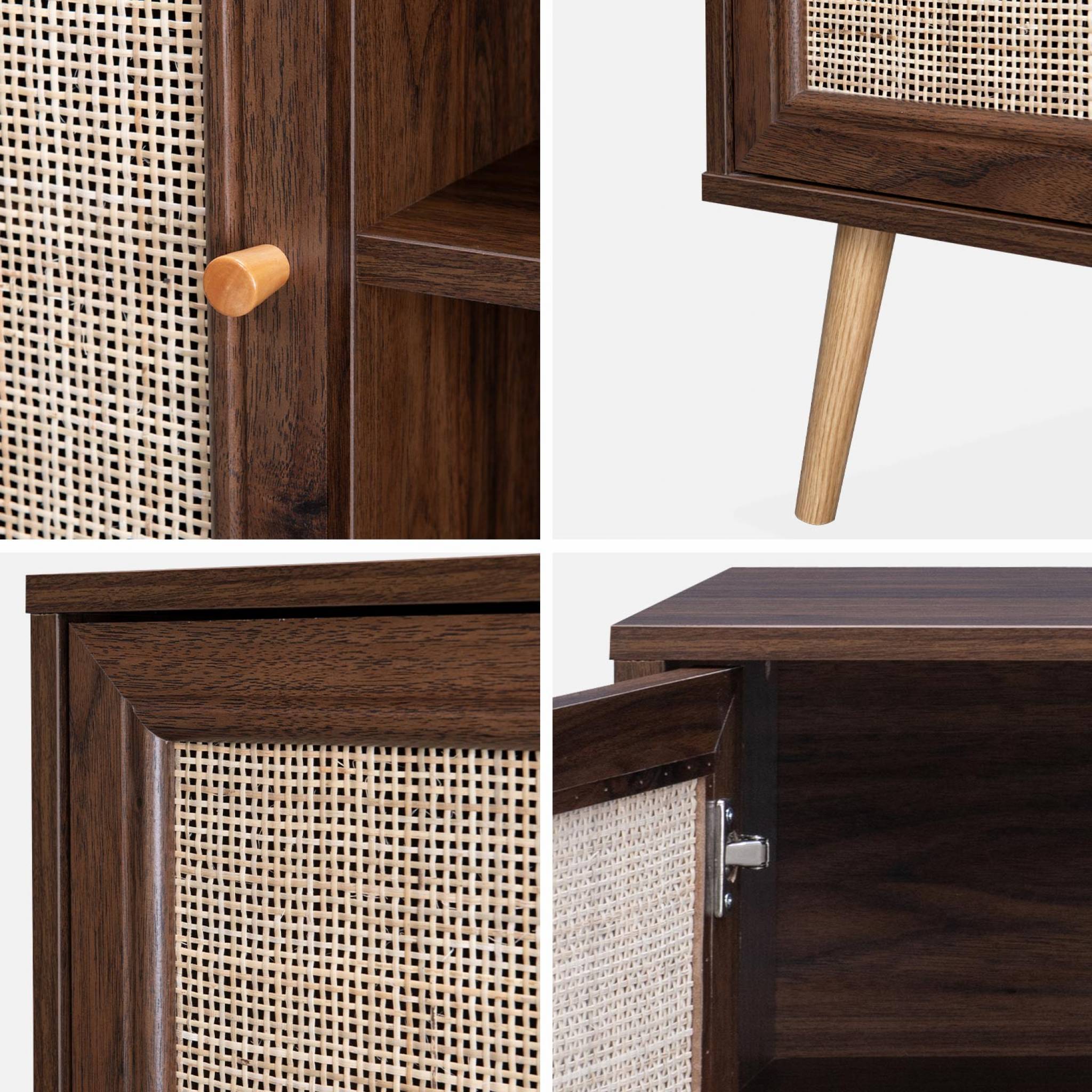 sweeek - Dressoirkastje met rotan