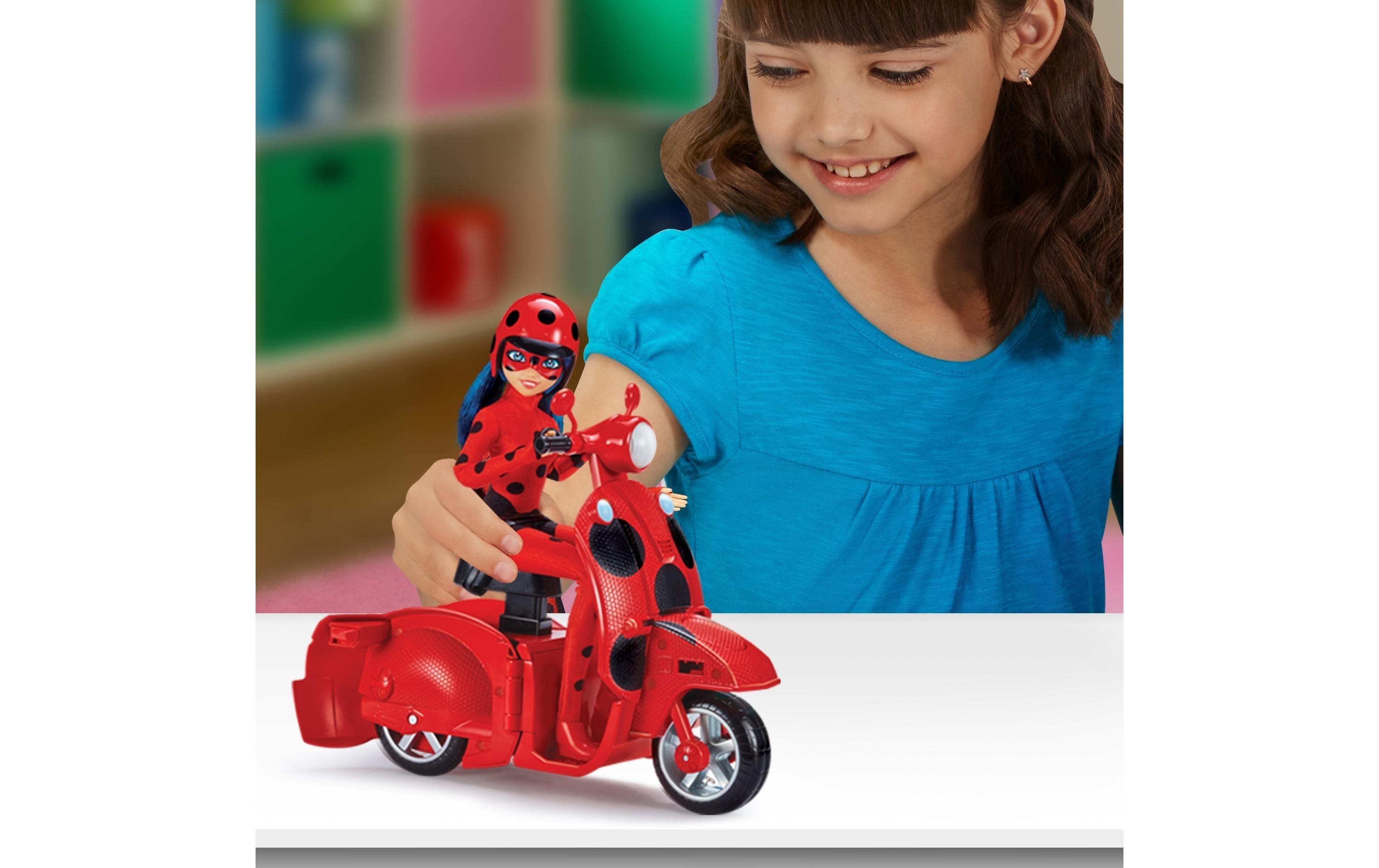 Puppe Miraculous – Switch ‘N Go ScooterGelenkpuppe mit Scooter