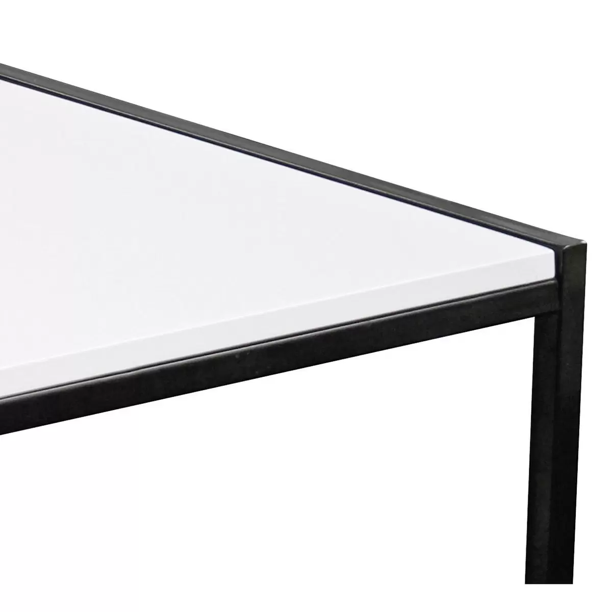 Beistelltisch Bali schwarz,weiss