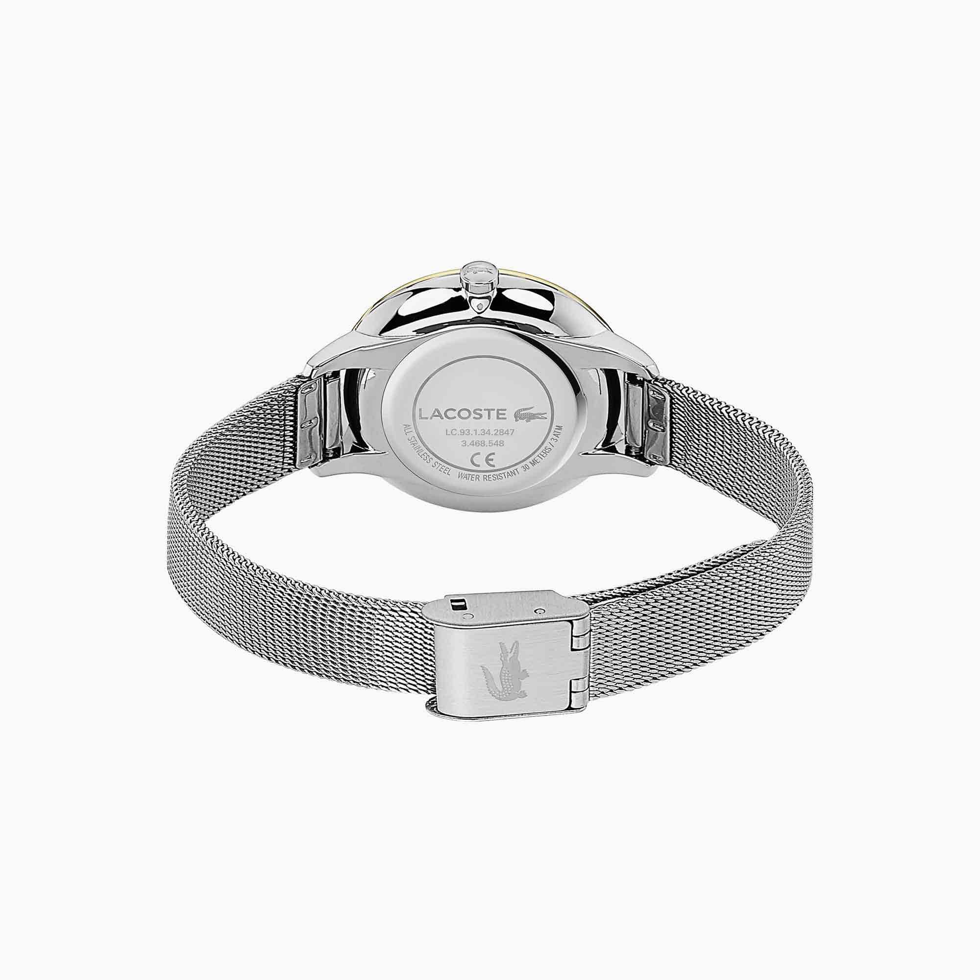 Montre Cannes 3 aiguilles Montres - Blanc - Lacoste - Femme