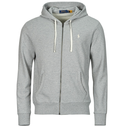 Polo Ralph Lauren - SWEATSHIRT ZIPPE EN MOLETON Gris / China / Spring / Heather