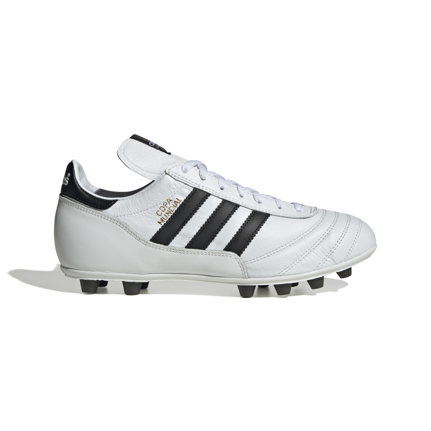 Adidas Copa Mundial Gras Voetbalschoenen (FG) Wit Zwart Goud