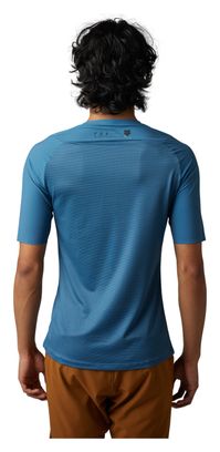 Maillot Manches Courtes Fox Flexair Ascent Slate Bleu
