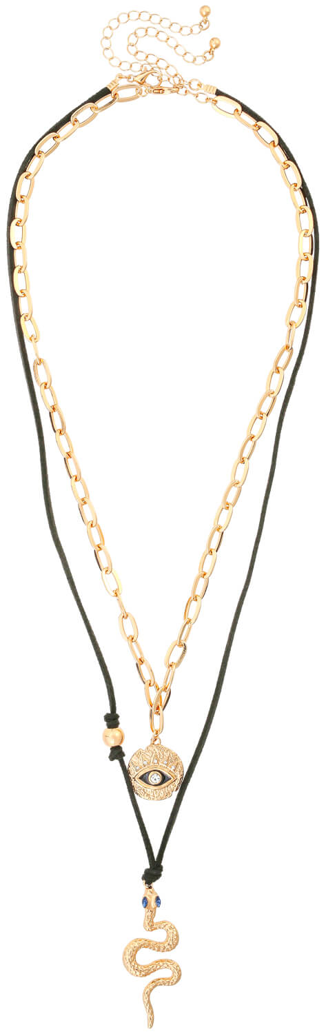 Ketten-Set - Golden Snake