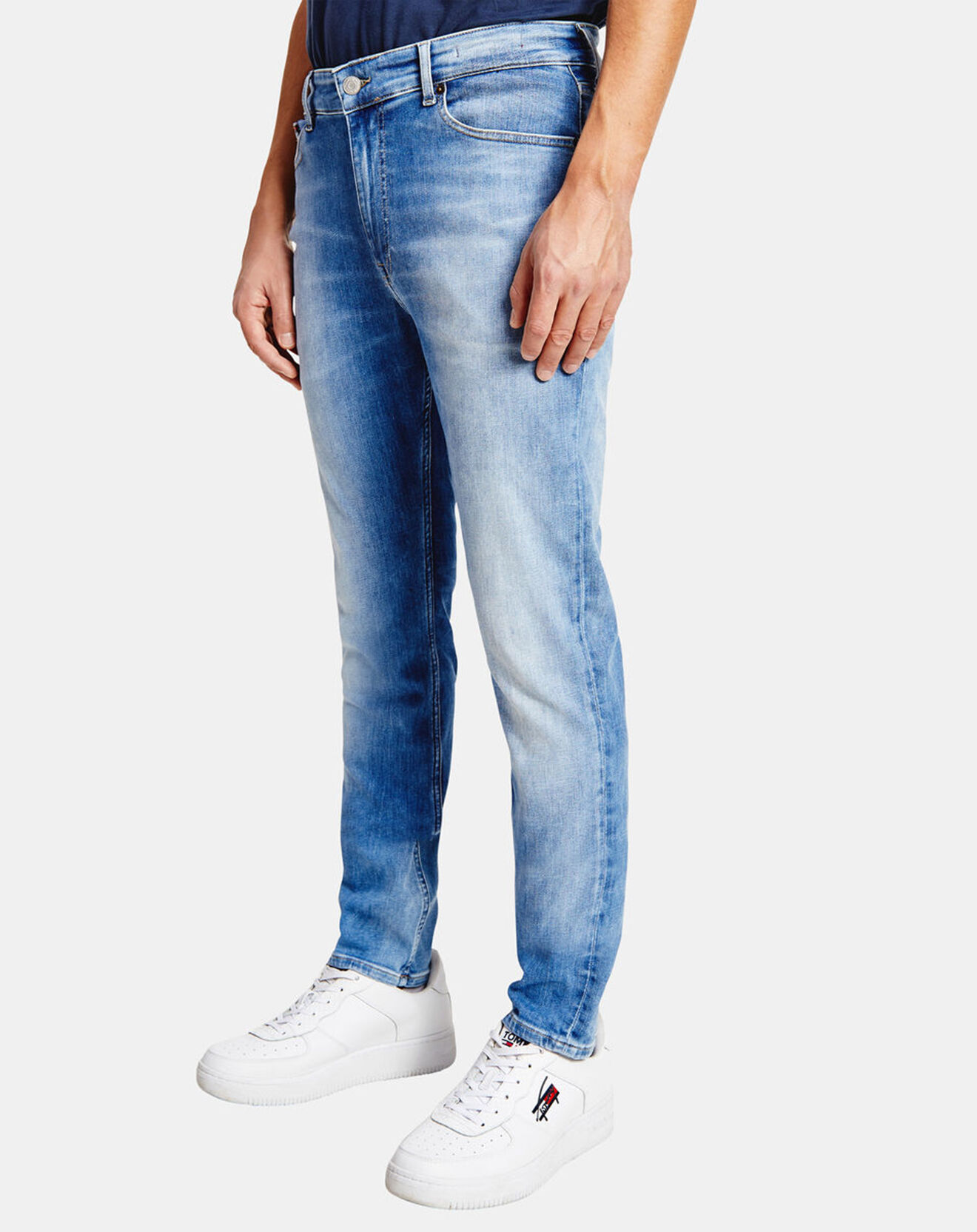 Tommy Jeans Jean skinny Simon Bf1231 bleu clair