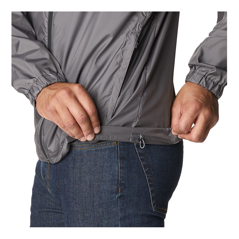Columbia FLASH CHALLENGER NOVELTY WINDBREAKER - Veste Homme city grey/black