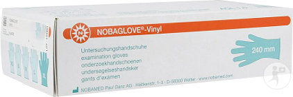 Nobaglove Gants D’Examen Vinyl Taille XL 100 Pièces