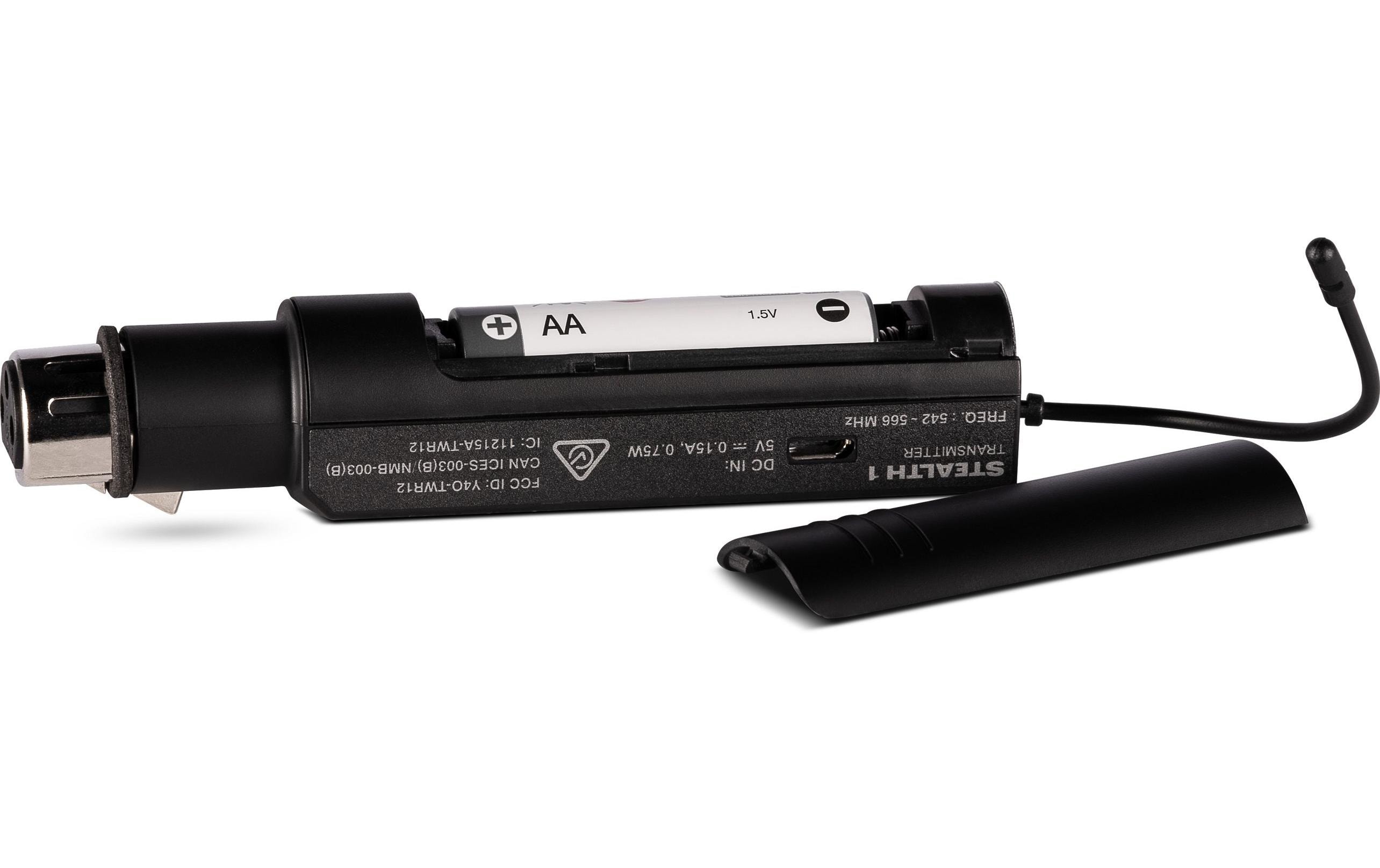 Drahtlossystem Stealth 1Mono-UHF- XLR-Wireless-System