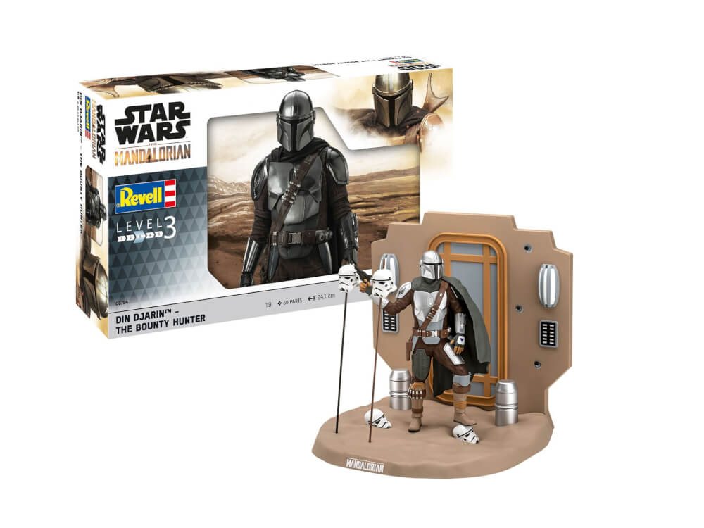 The Mandalorian: Din Djarin - The Bounty Hunter, Revell Modellbausatz Star Wars