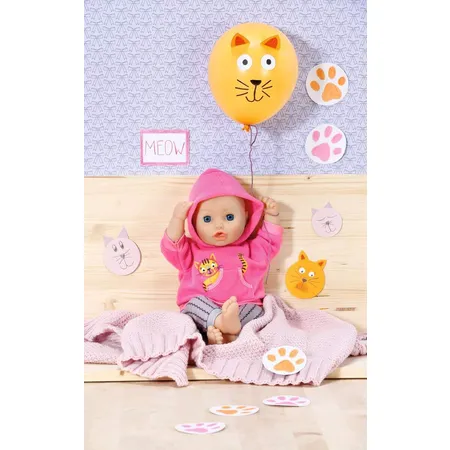 Dolly Moda Sport-Outfit Pink 43cm