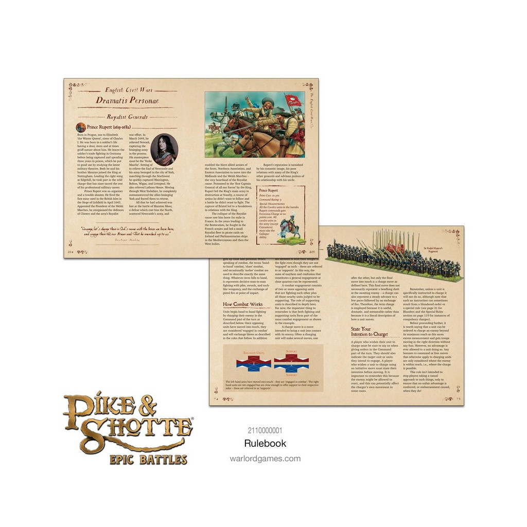 Pike & Shotte: Epic Battles - Rulebook