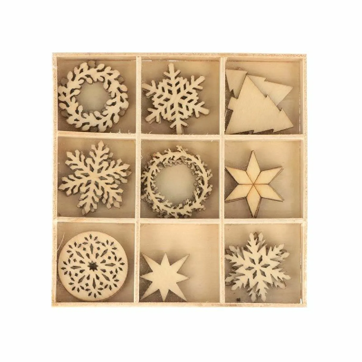 Artemio 27 Mini Décorations Bois