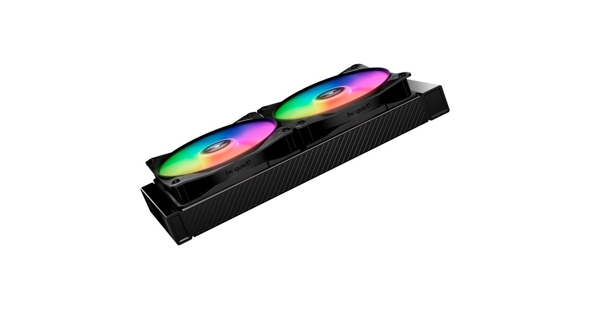 be quiet!Light Wings LX PWM high-speed RGB case fans  (Zwart, 3 stuks, 140 x 140 x 25 mm)