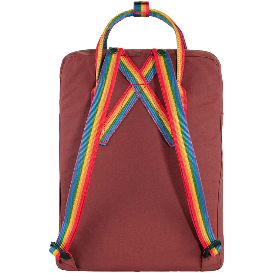 Fjällräven Kånken Rainbow - Rucksack 38 cm ox red-rainbow pattern