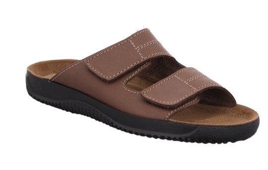 Rohde Pantolette »Soltau-H«  , Sommerschuh, Schlappen, Hausschuh mit Klettverschlüssen