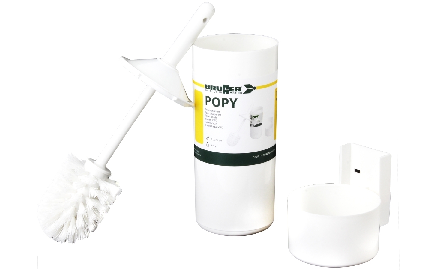Brunner Popy Toilettenbürste weiß
