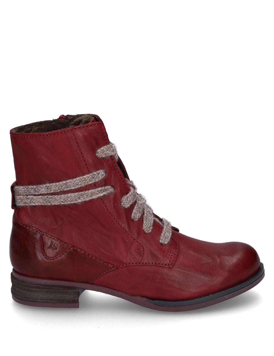 Stiefelette Sanja 18, bordeaux