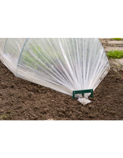 Nature Bevestigingspennen - Klim-En Geleide Artikel - 1x14.5x16.3 cm Groen 4 stuks