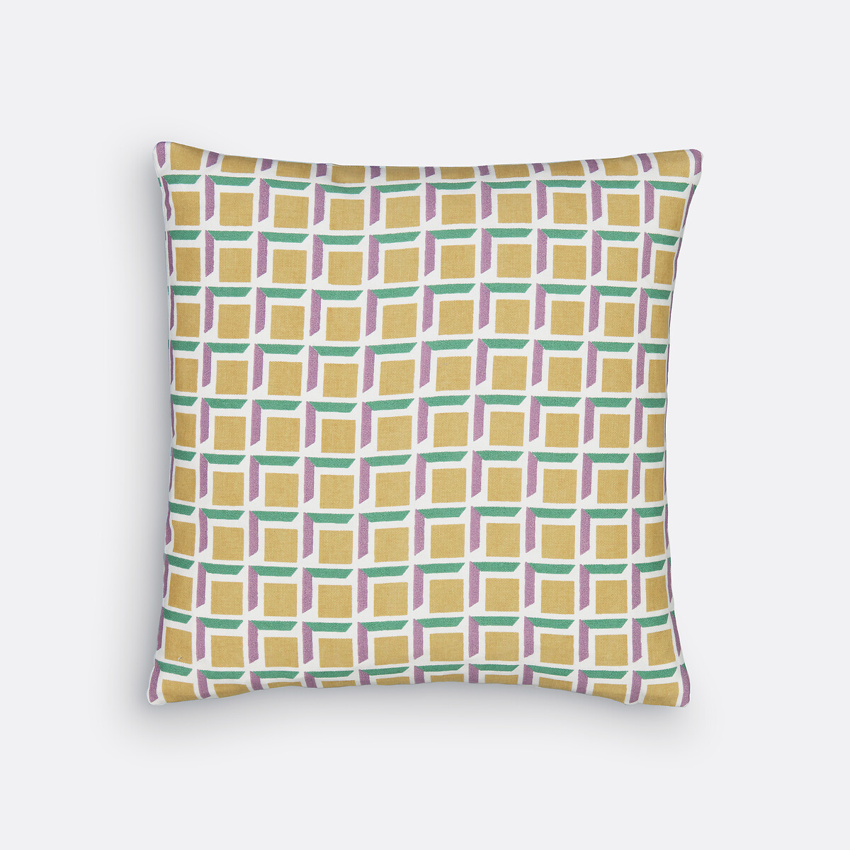 LA REDOUTE INTERIEURS<br>Conjunto de 2 capas de almofada 40x40 cm em algodão reciclado, Zano