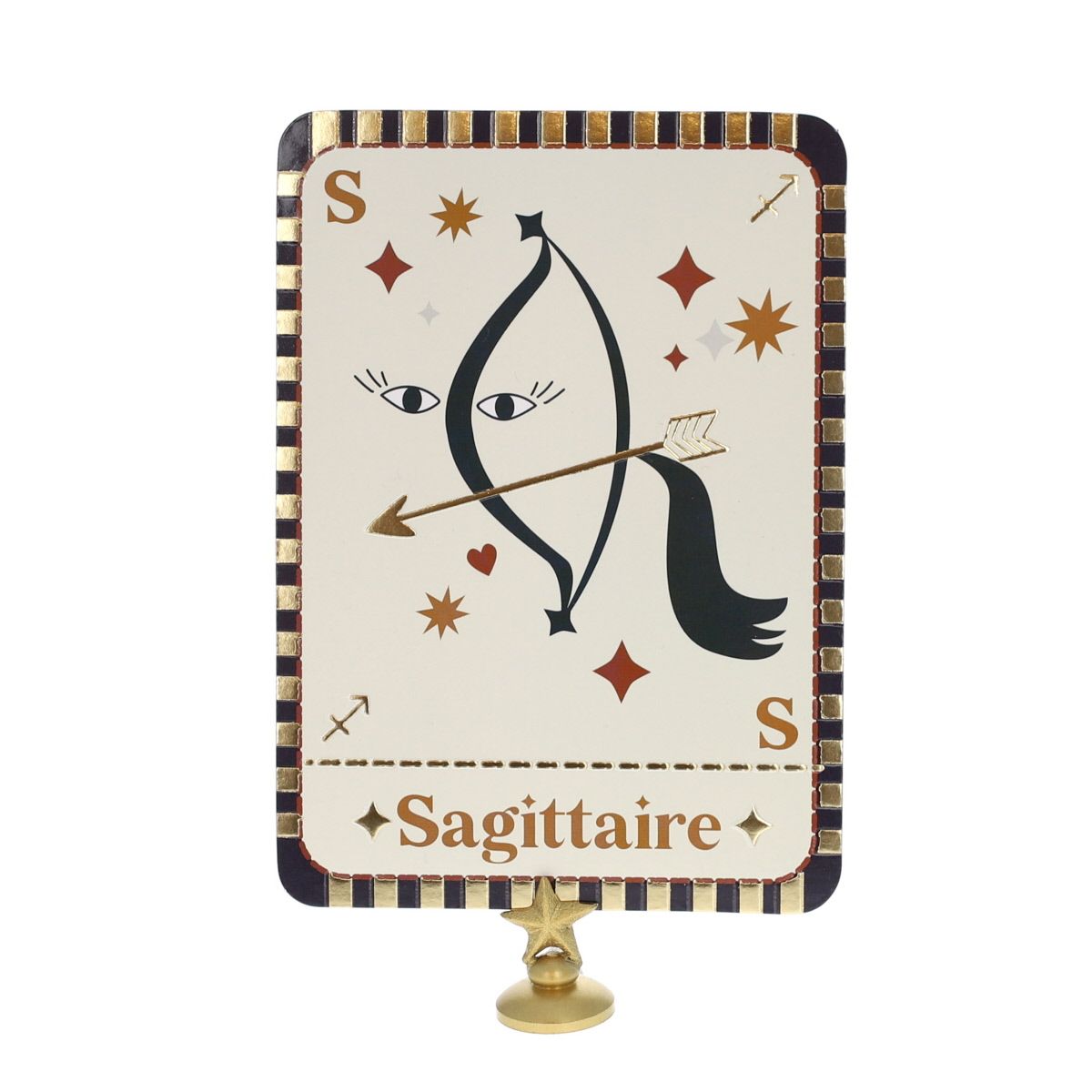 Carte astrologie Sagittaire Le petit Souk