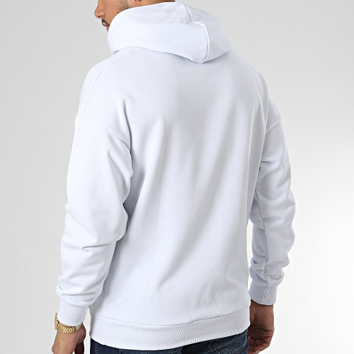 Sweat Capuche LL685 Blanc Doré