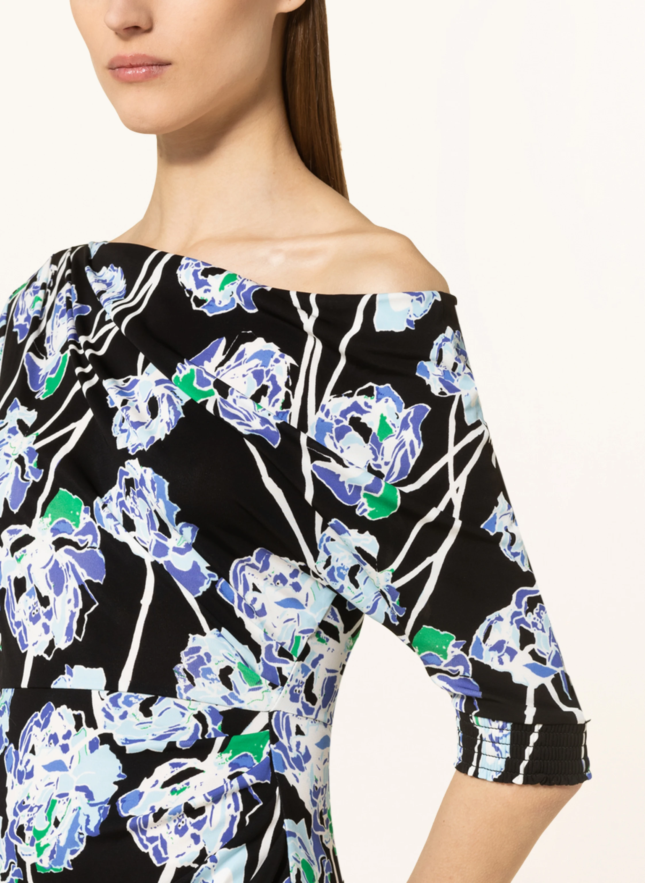 DIANE VON FURSTENBERG One-Shoulder-Kleid WITTROCK