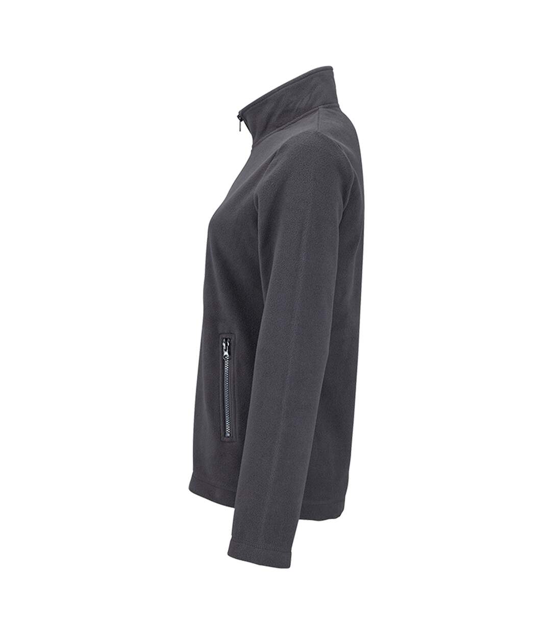 SOLS - Polaire zippée NORMAN - Femme (Charbon) - UTPC3211