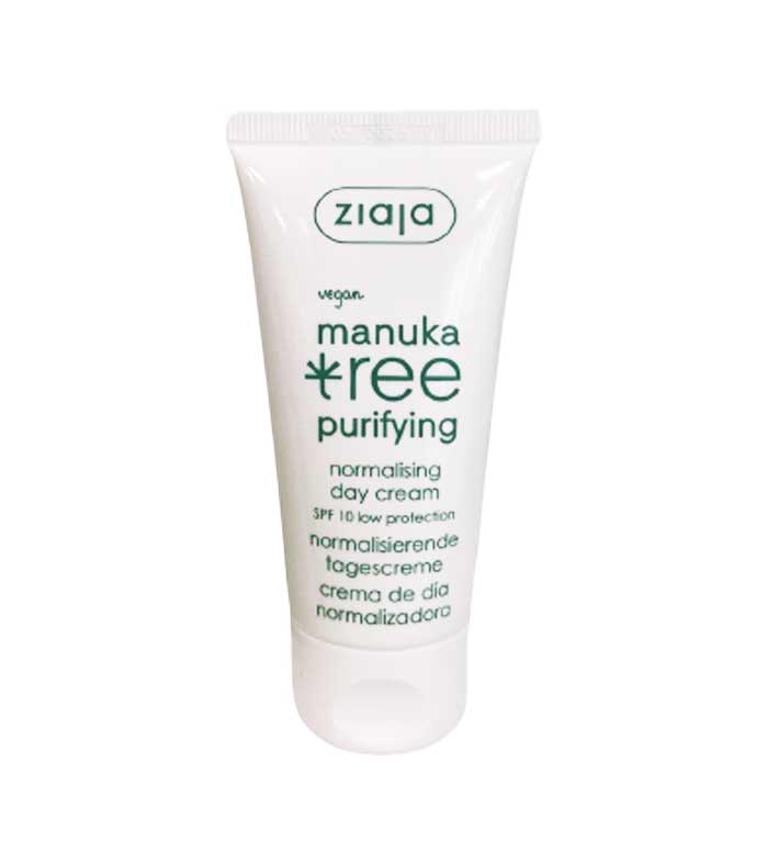 Ziaja - Creme de dia normalizador e hidratante Manuka Tree SPF10 - Pele mista e oleosa