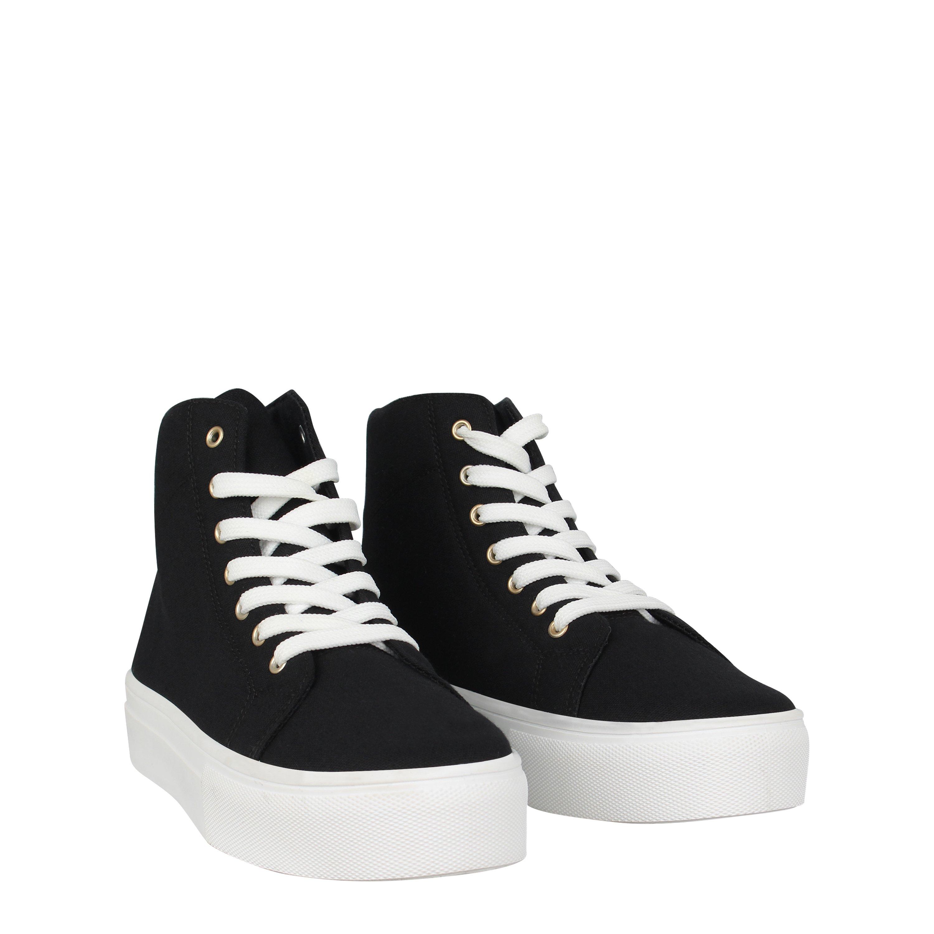 Be You BeYou High Top Flatform Trainers