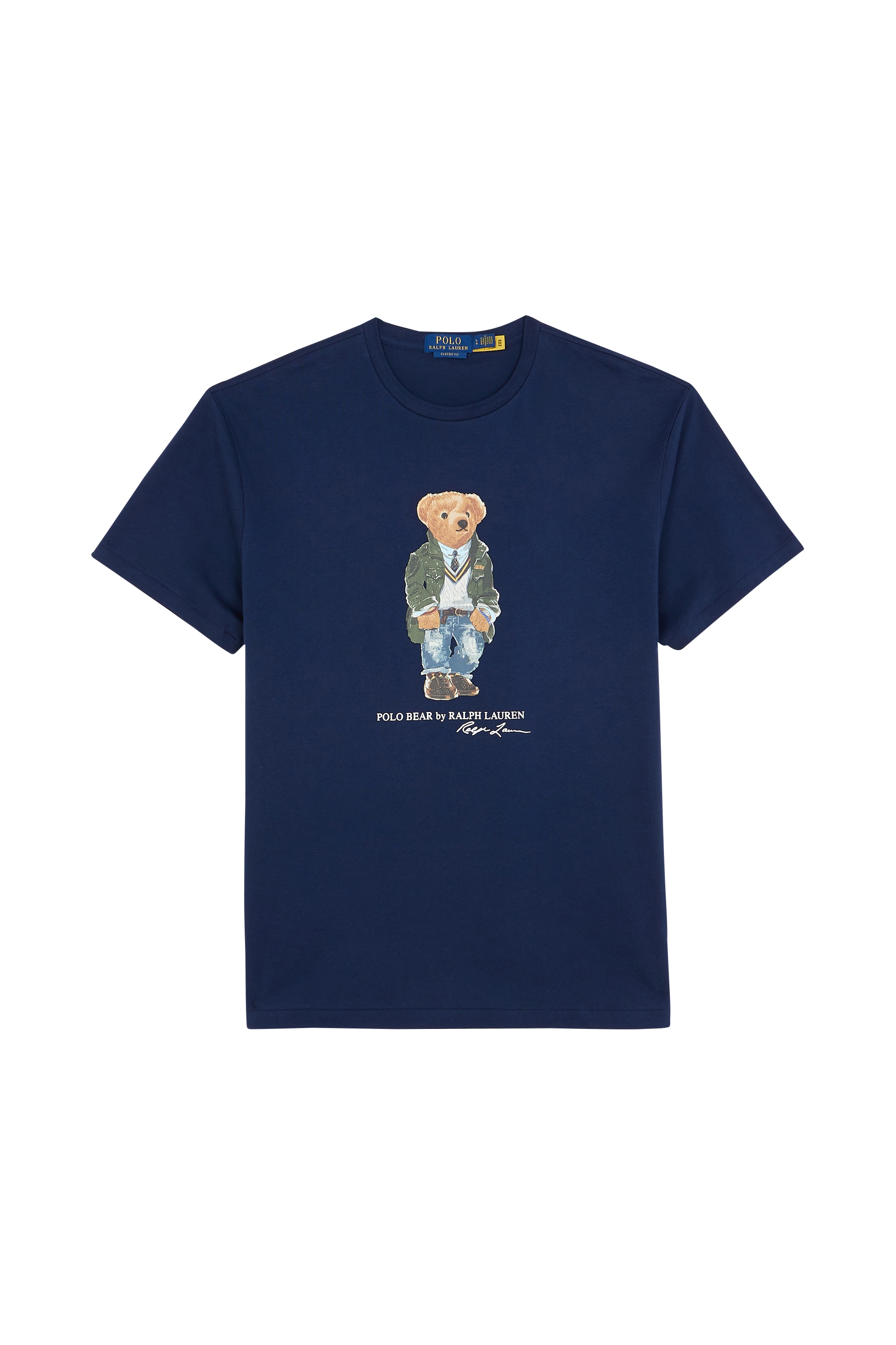 POLO RALPH LAUREN T-shirt JERSEY Bleu