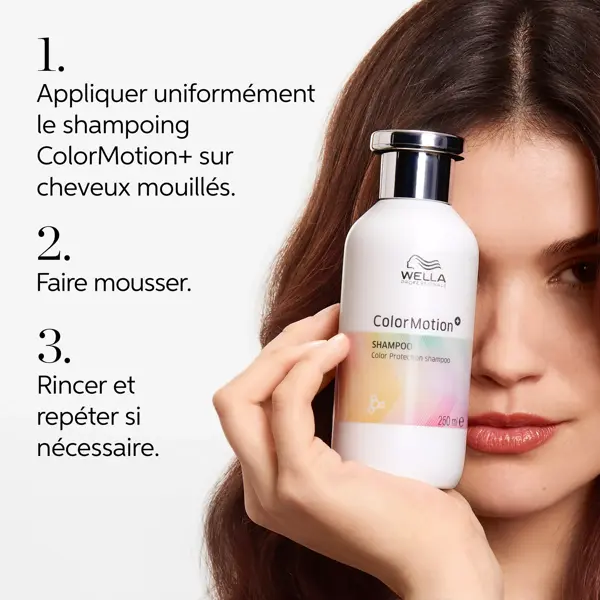 Wella Professionals ColorMotion+ Shampoing protecteur de couleur pour cheveux colorés 500ml