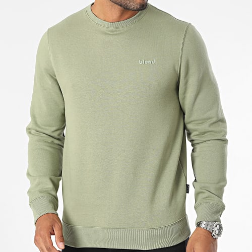 Sweat Crewneck Downtown 20712522 Vert Kaki
