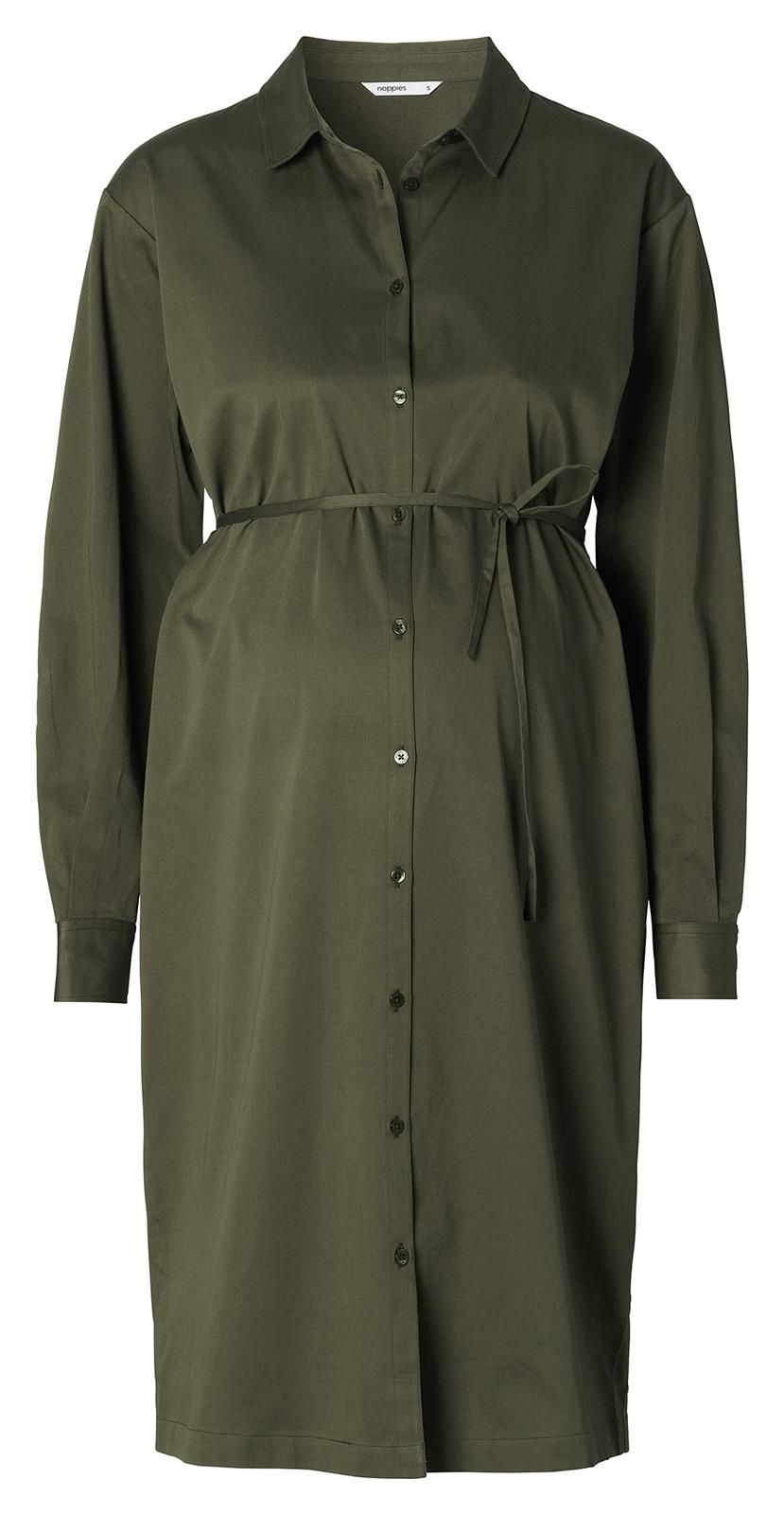 Noppies Maternity Jurk met voedingsfunctie Akaya - Forest Night