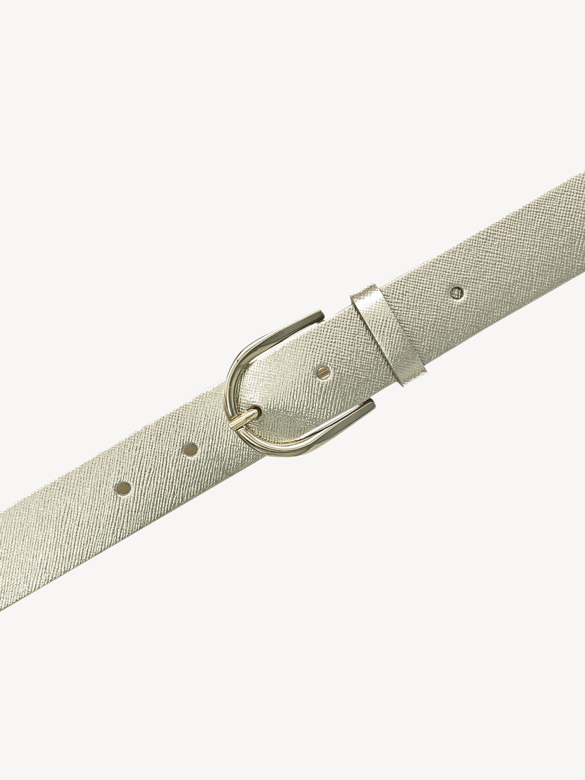 Leren Riem - goud