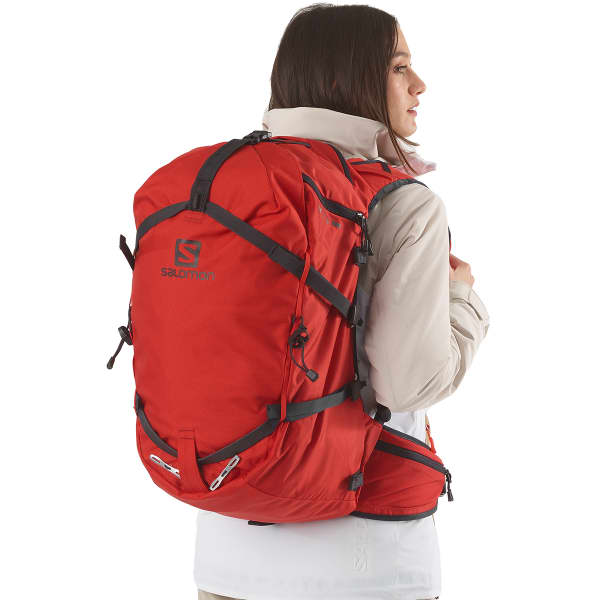 Sac à dos ski rando SALOMON MTN 45 FIERY RED/FIERY RED