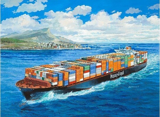 Revell - Colombo Express Container Ship - Skib Byggesæt - 1:700 - Level 4 - 05152
