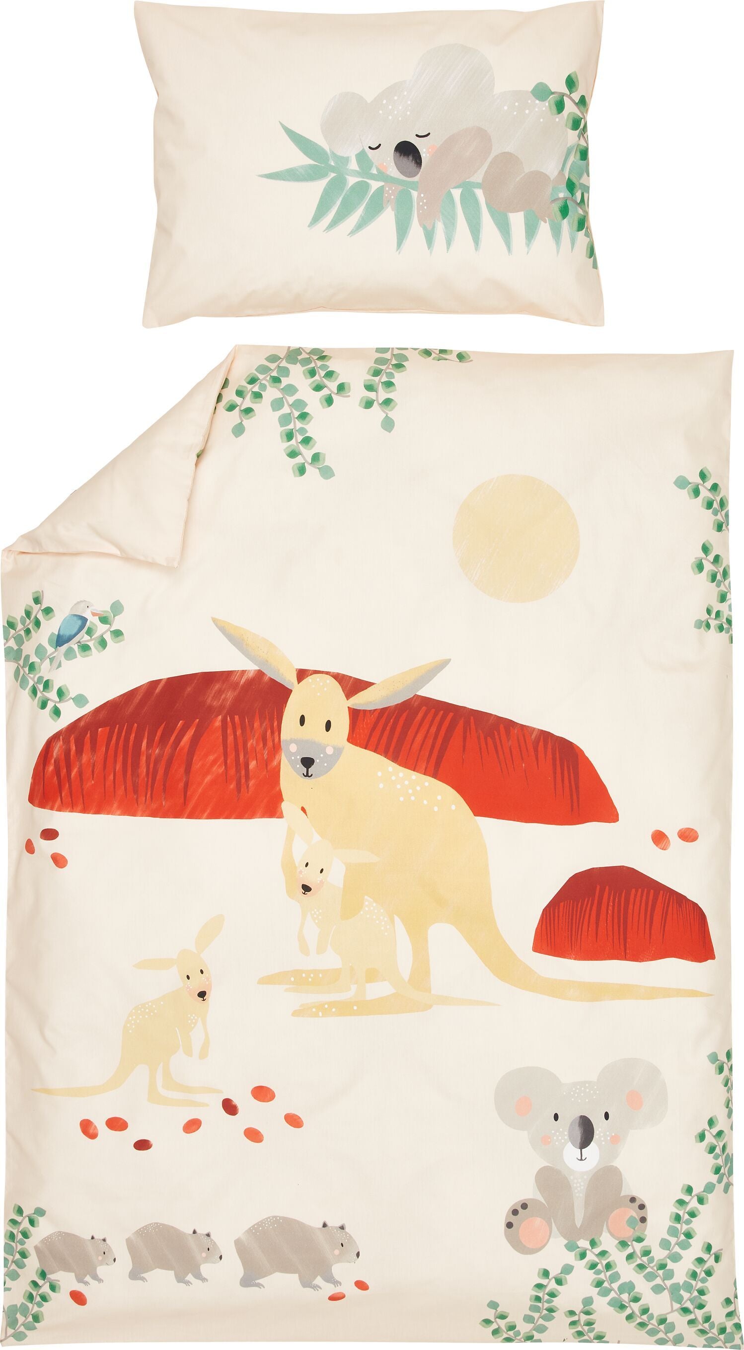 JULEN Baby Bettwäschegarnitur - Multicolor / B: 100.0 cm x T: 135.0 cm