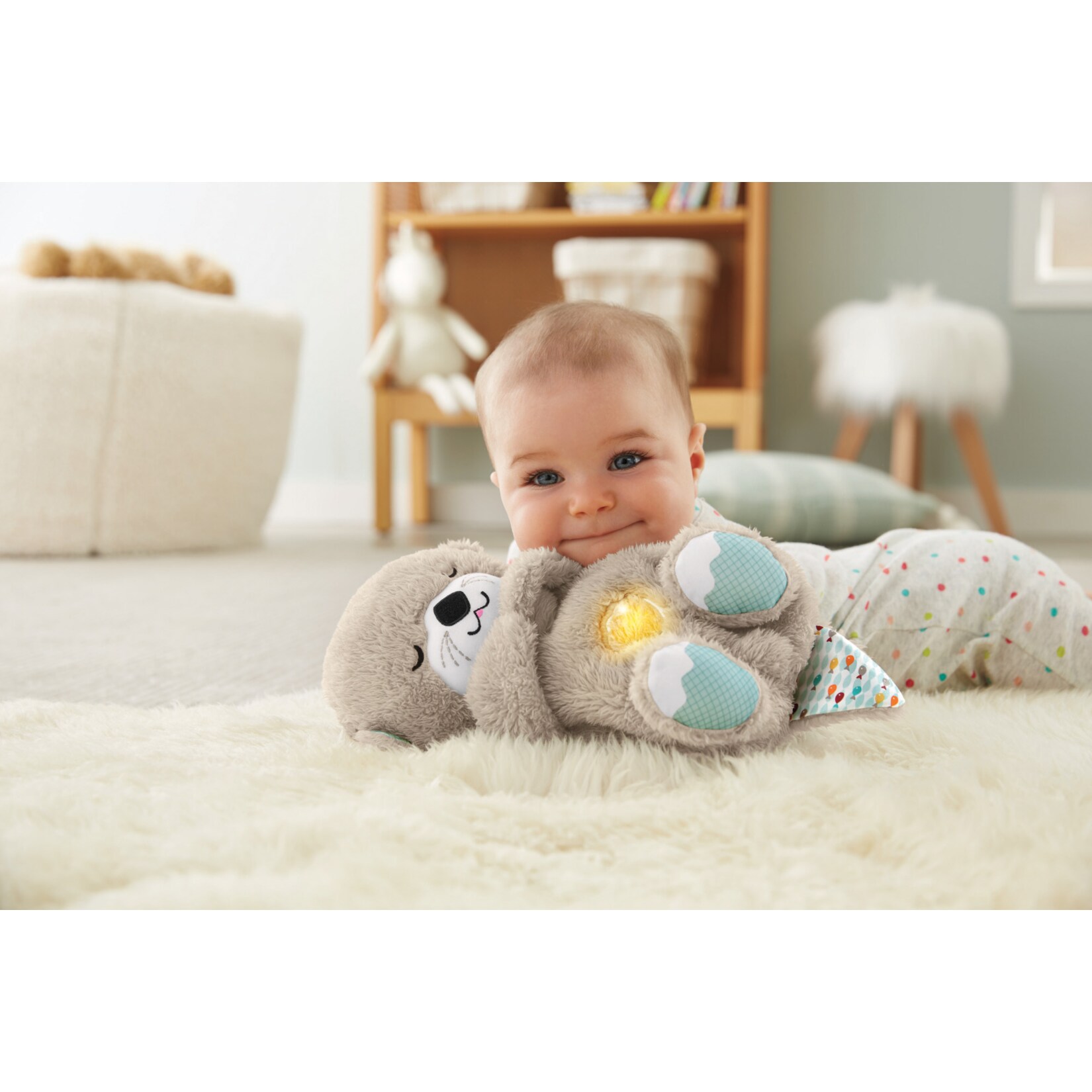 Fisher-Price Kuscheltier Schlummer-Otter