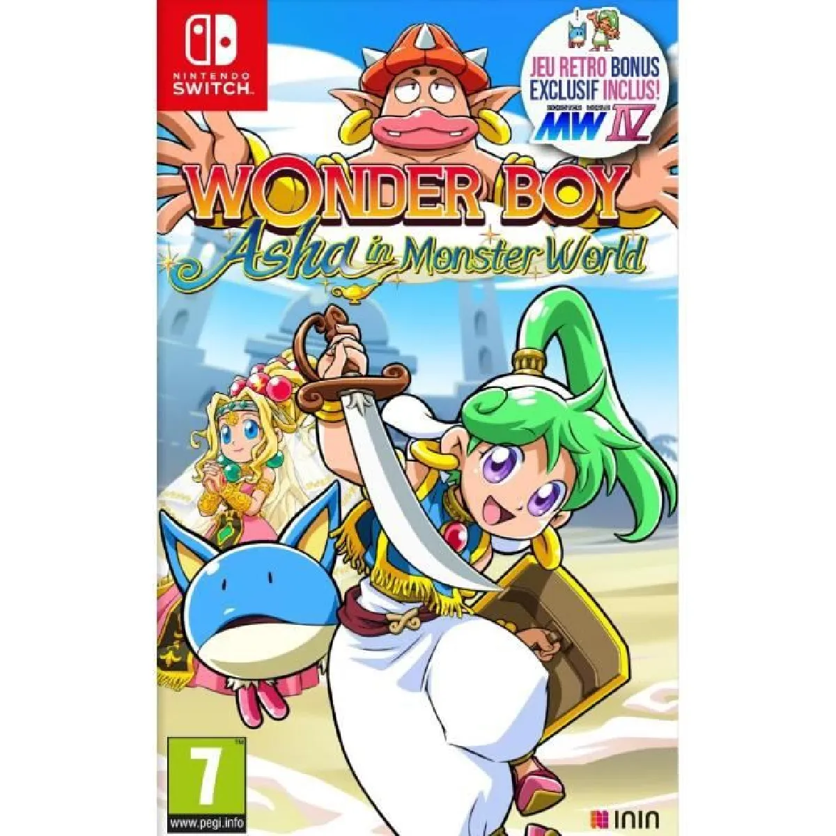 Just For Games Wonderboy asha in Monster World