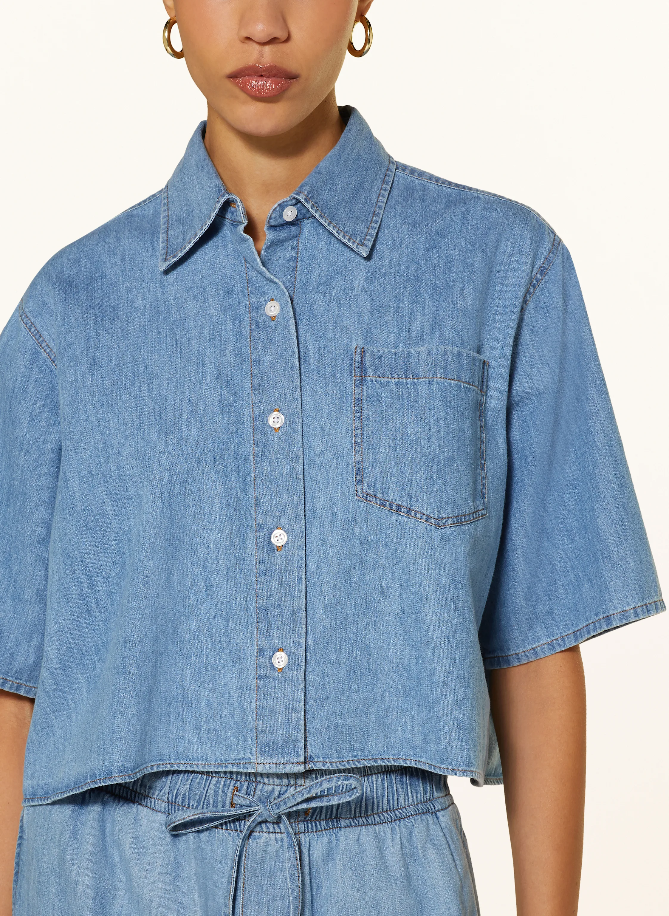 SoSUE Jeansbluse