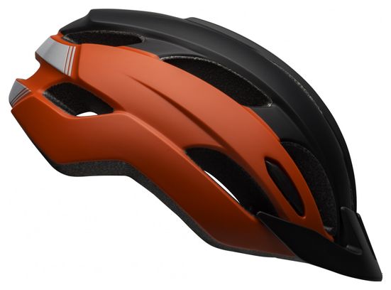 Casque Bell Trace Mat Rouge Noir