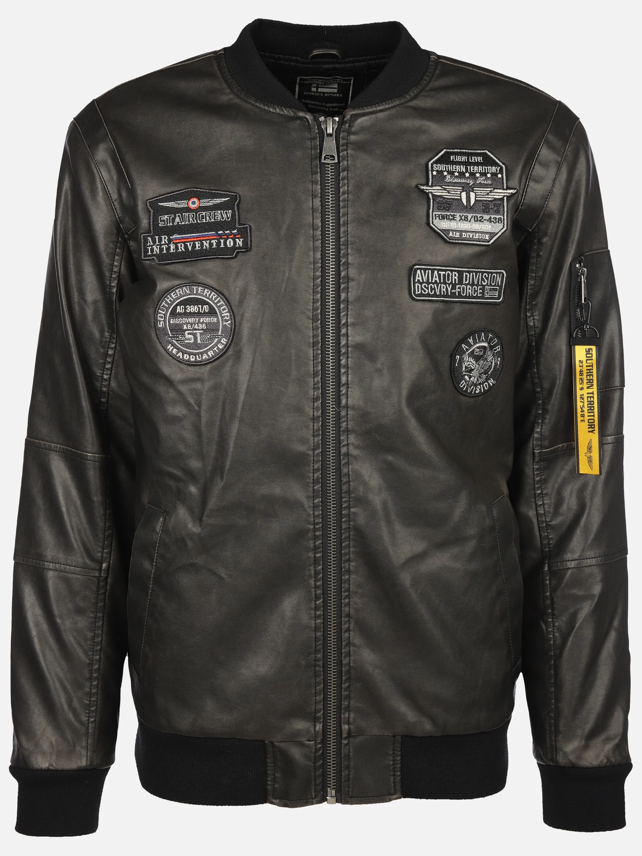 Herren Bomberblouson mit vielen Patches