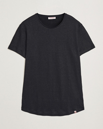 Orlebar Brown Linen T-Shirt Black
