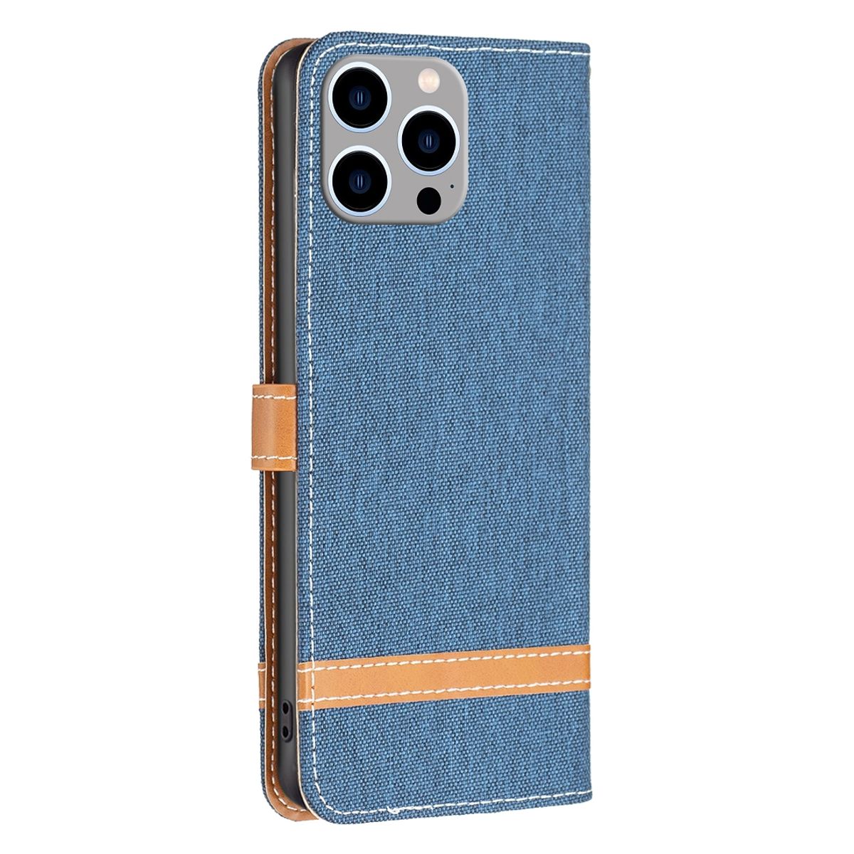 Hülle Handy Schutz für Apple iPhone 15 Pro Max Case Cover Wallet Klapp Tasche