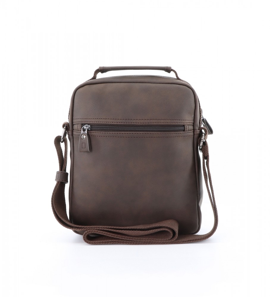 Bolsa de ombro National Geographic Slope marrom - 21 x 6 x 26 cm -