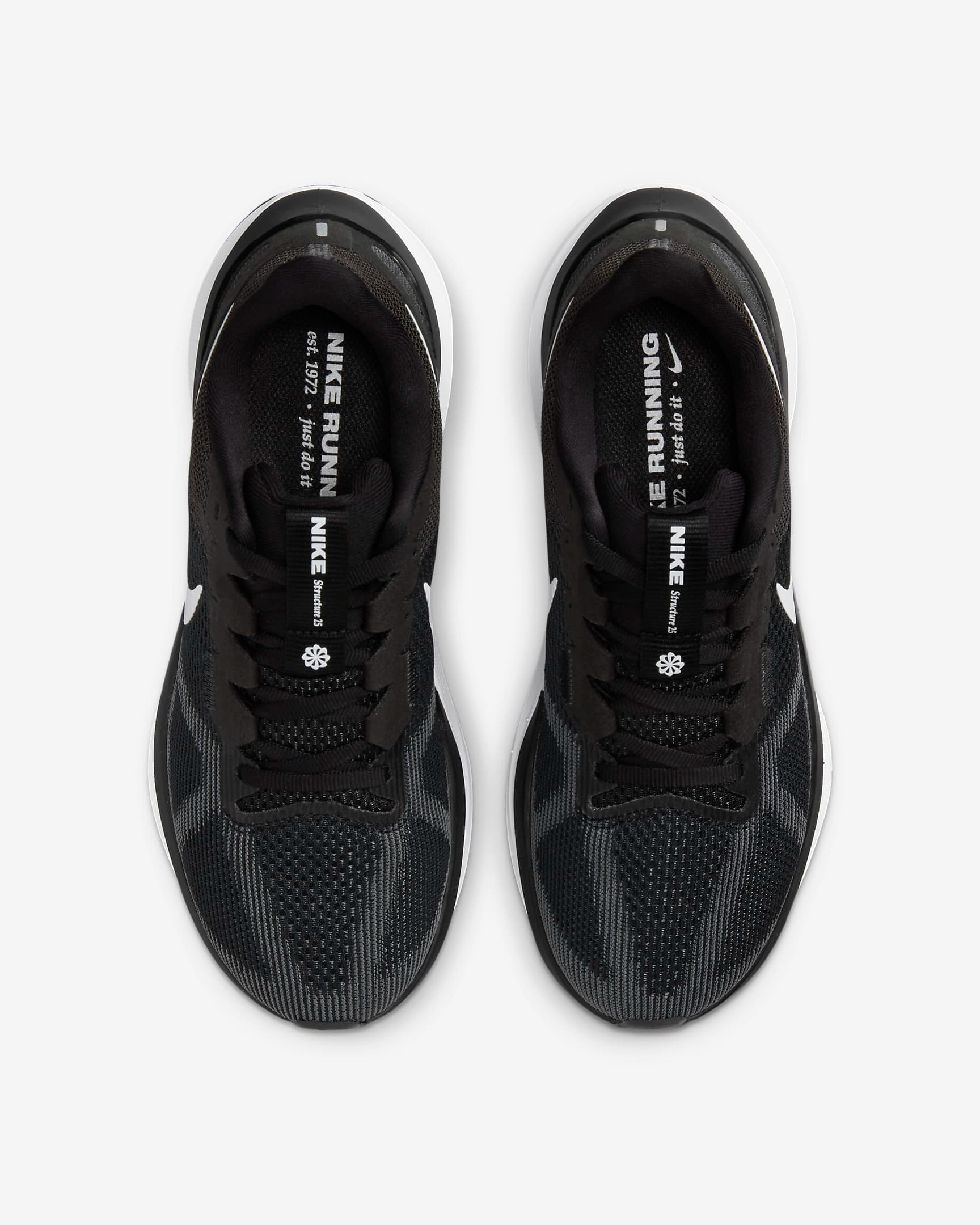 Structure 25 Dame 001/Black/White/Dark Smoke Grey