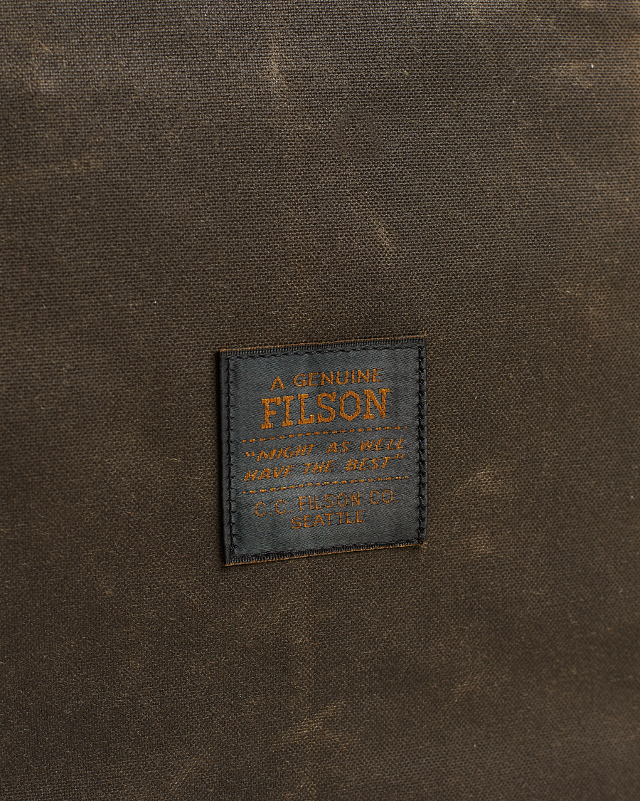 Filson Tin Cloth Medium Duffle Otter Green